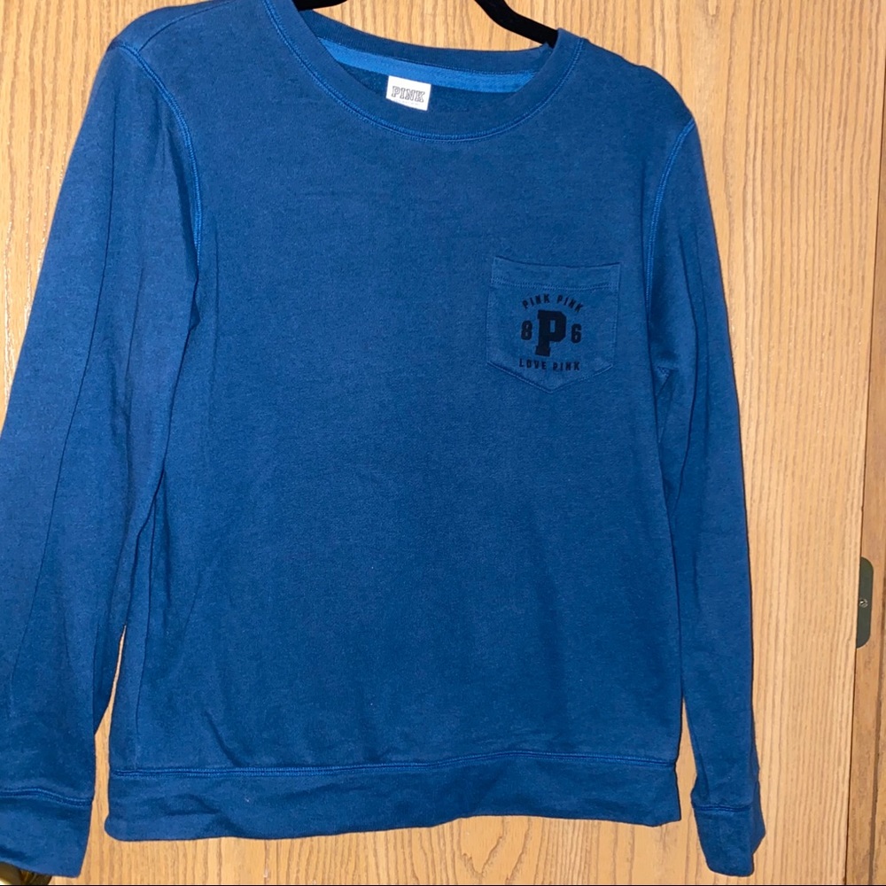 Blue PINK Sweatshirt